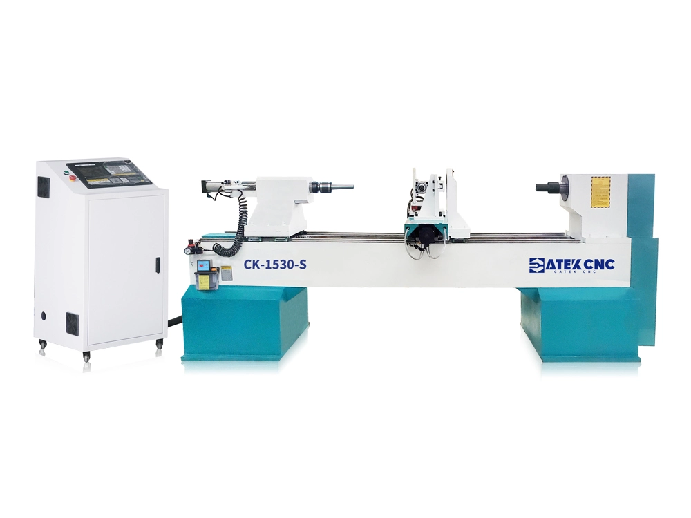 Turning and carving combo CNC wood lathe