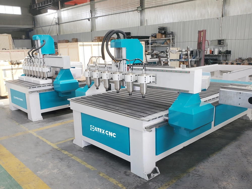 T-slot workbench for multi-station CNC router