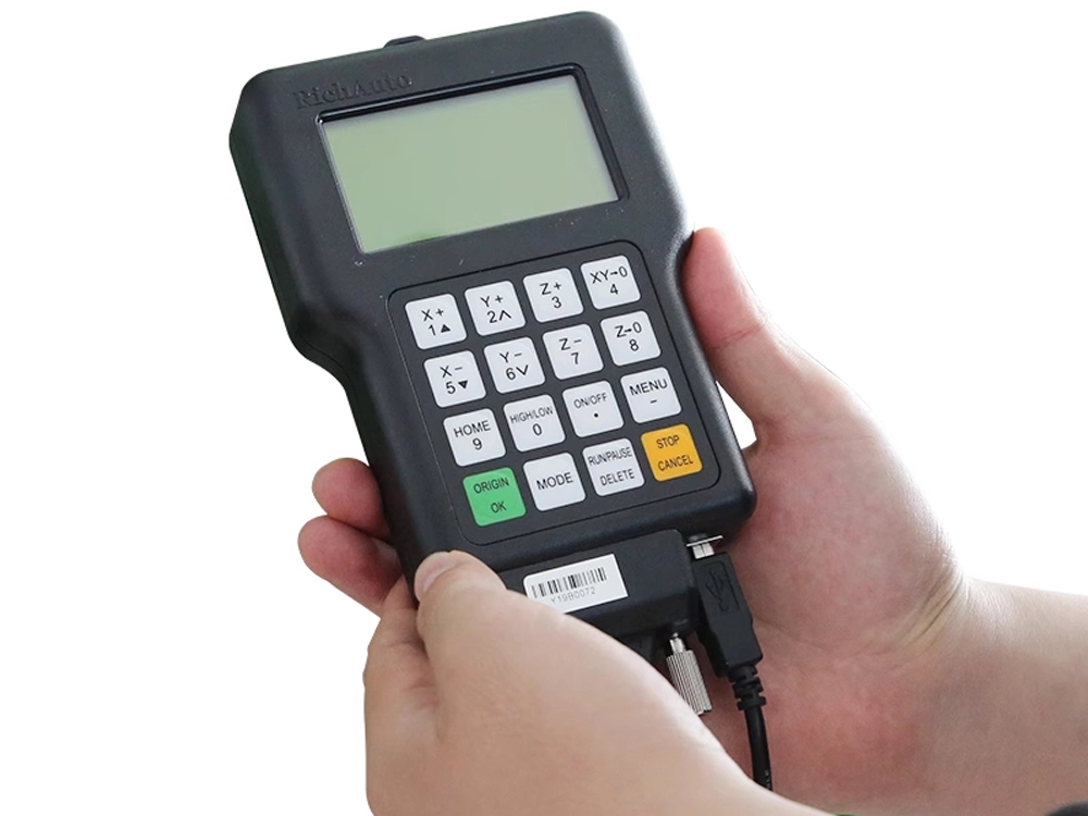 DSP control handle for multi-station CNC router