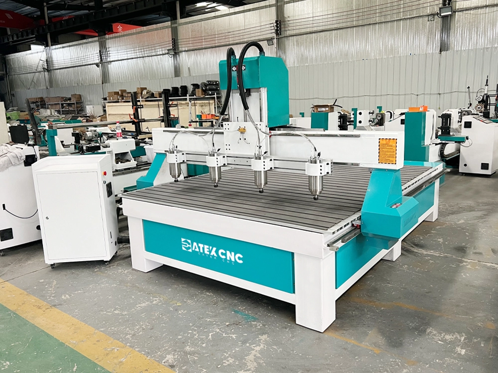 Customized four-spindle router