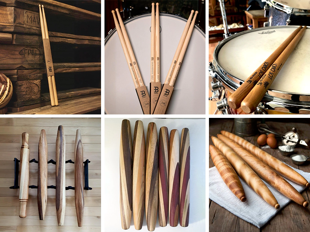 The CK-1510-2A lathe can process drumsticks and rolling pin