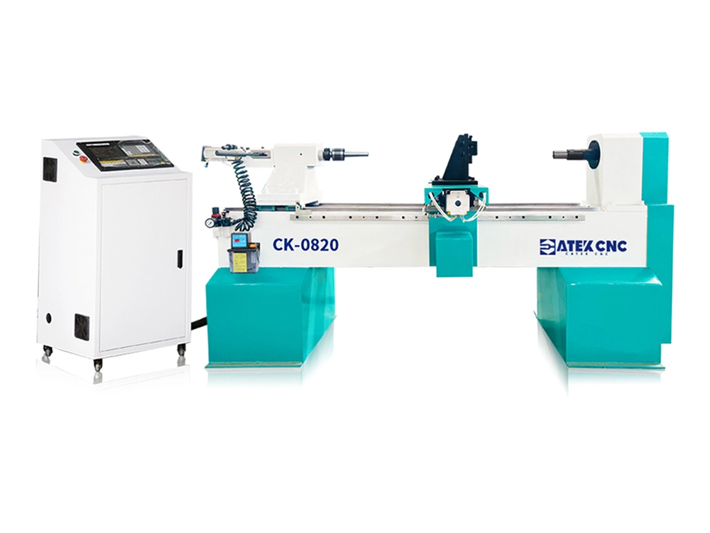 0820 double-knife small CNC wood lathe