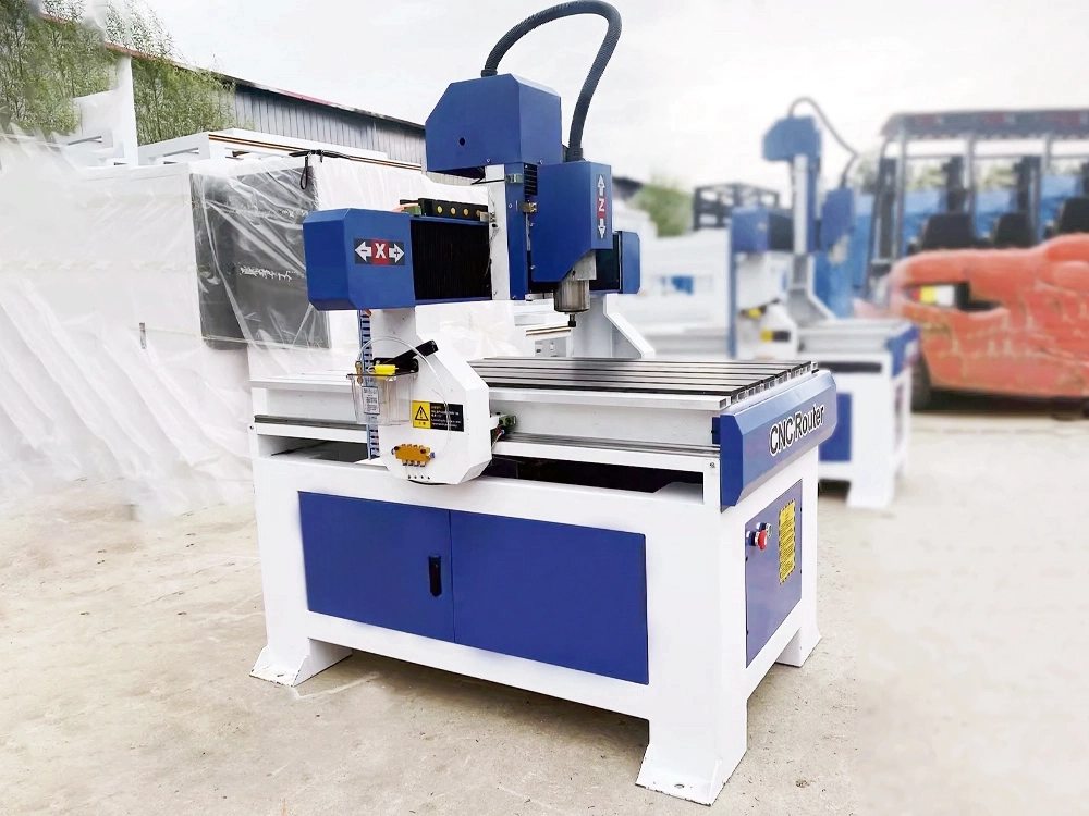 Side view of mini CNC router Side view of mini CNC router