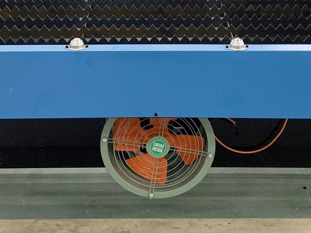 Exhaust fan of CNC plasma cutter
