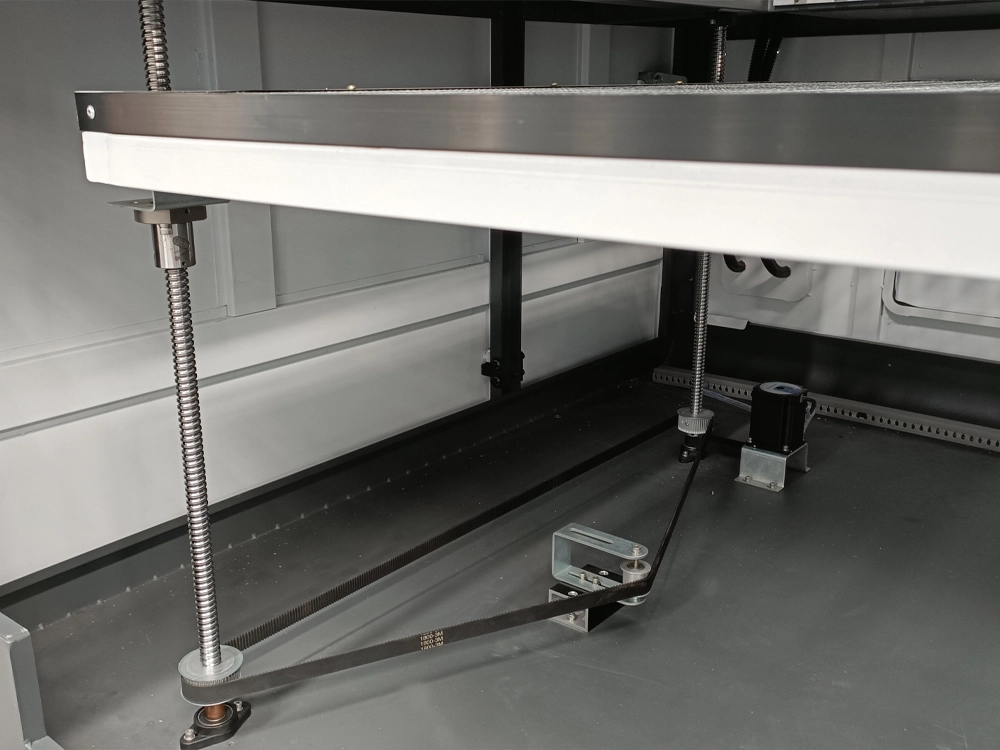 Electric lifting device for workbench