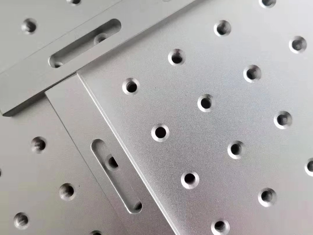 Aluminum alloy multi-hole worktable