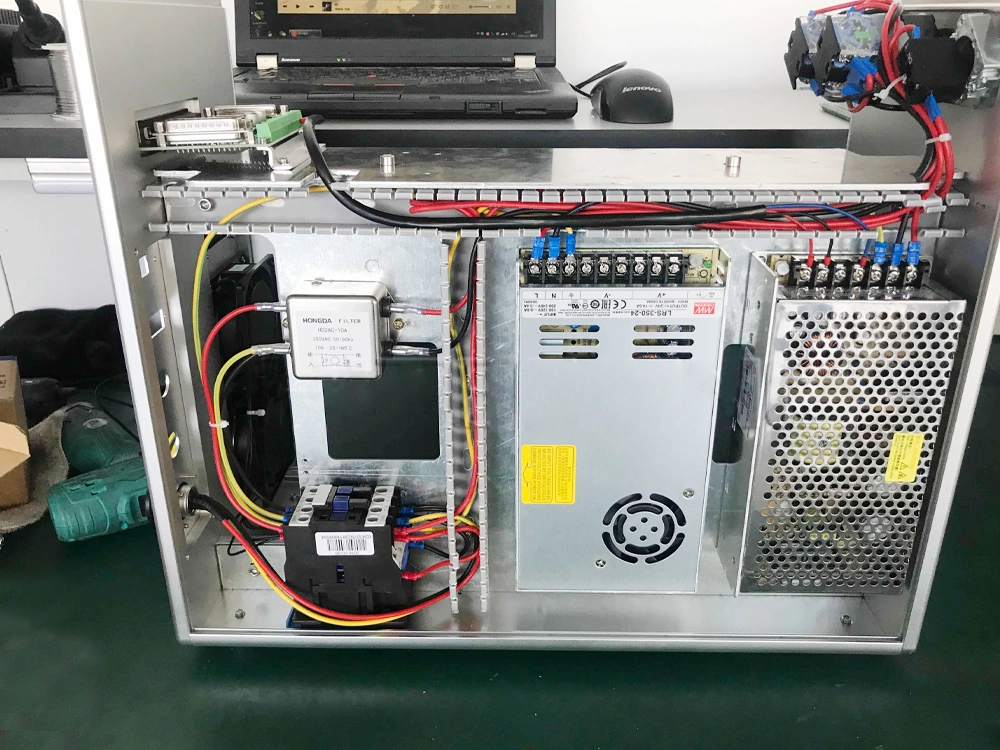 Internal structure of the main unit