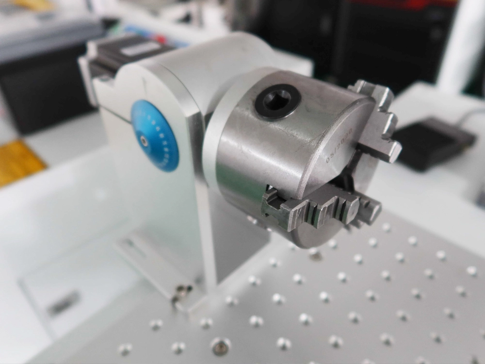 Indexing rotary axis (optional)