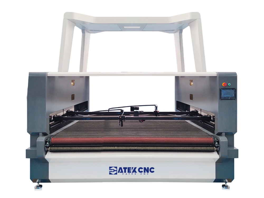 6*5ft CO2 laser cutter with camera and conveyor