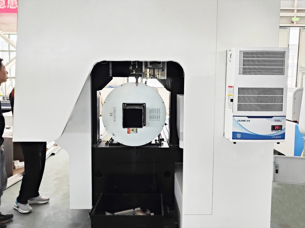 Front of the main chuck