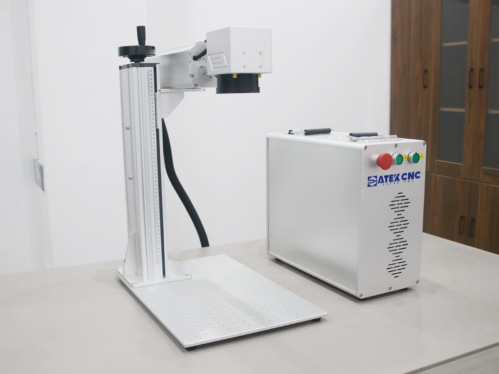 MOPA fiber laser marking machine for color marking