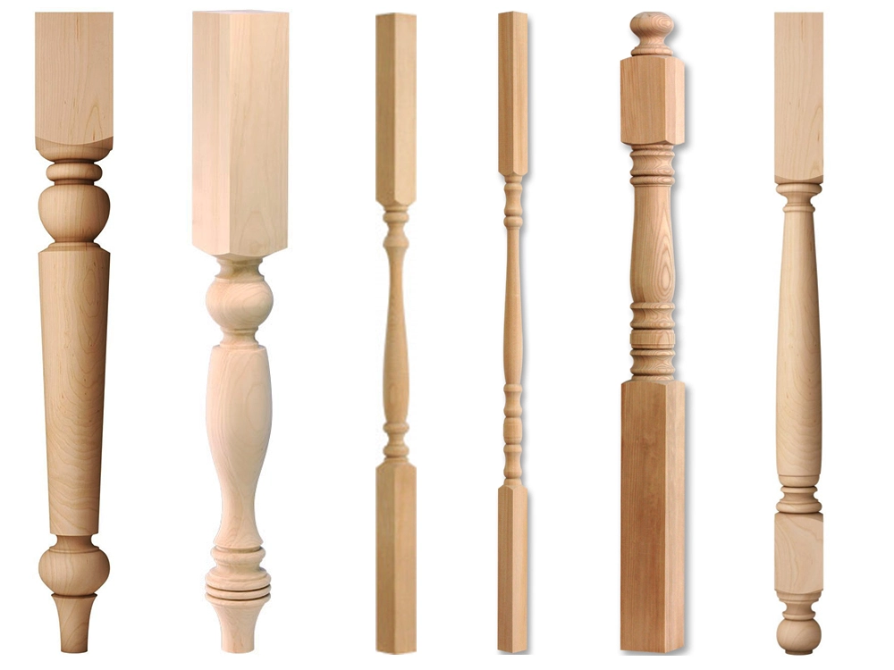 Stair railings and stair newel posts