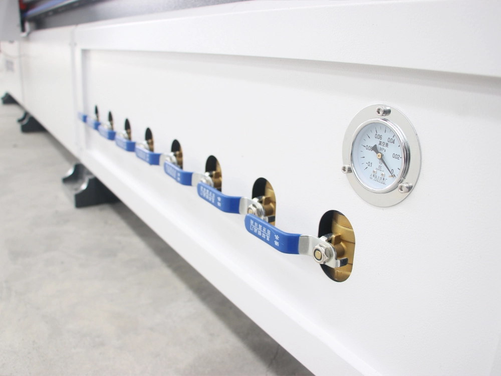 Vacuum adsorption zone control valve