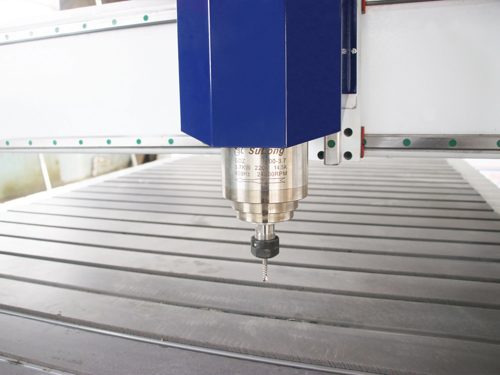 Water-cooled spindle for 4x8 CNC router