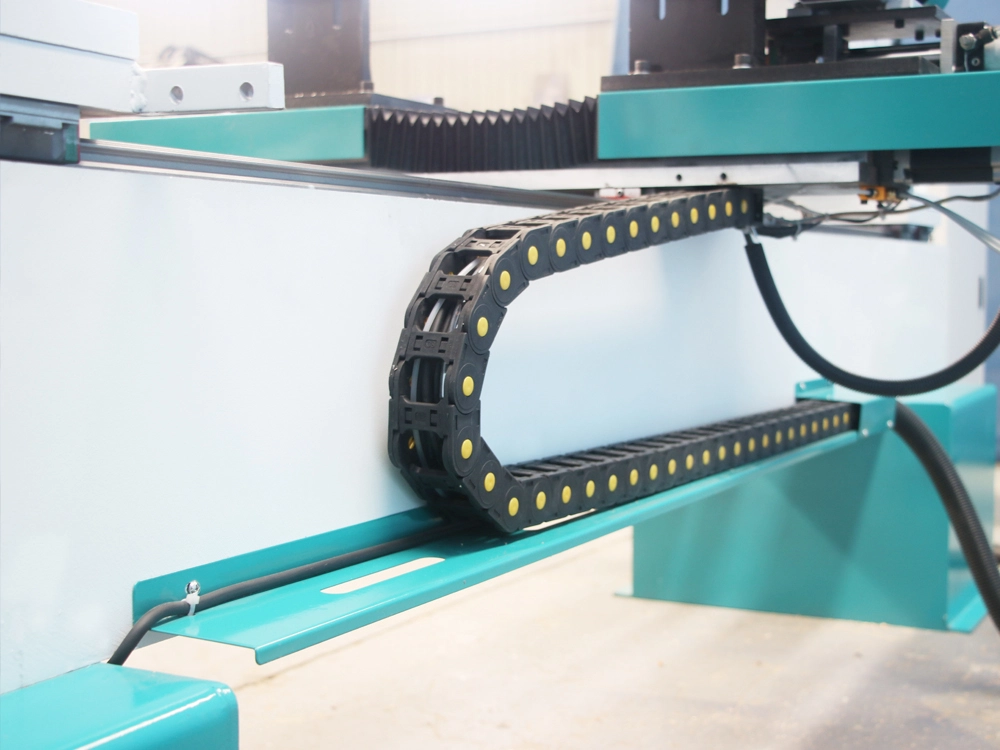 Tank drag chains for 1516 CNC wood lathe