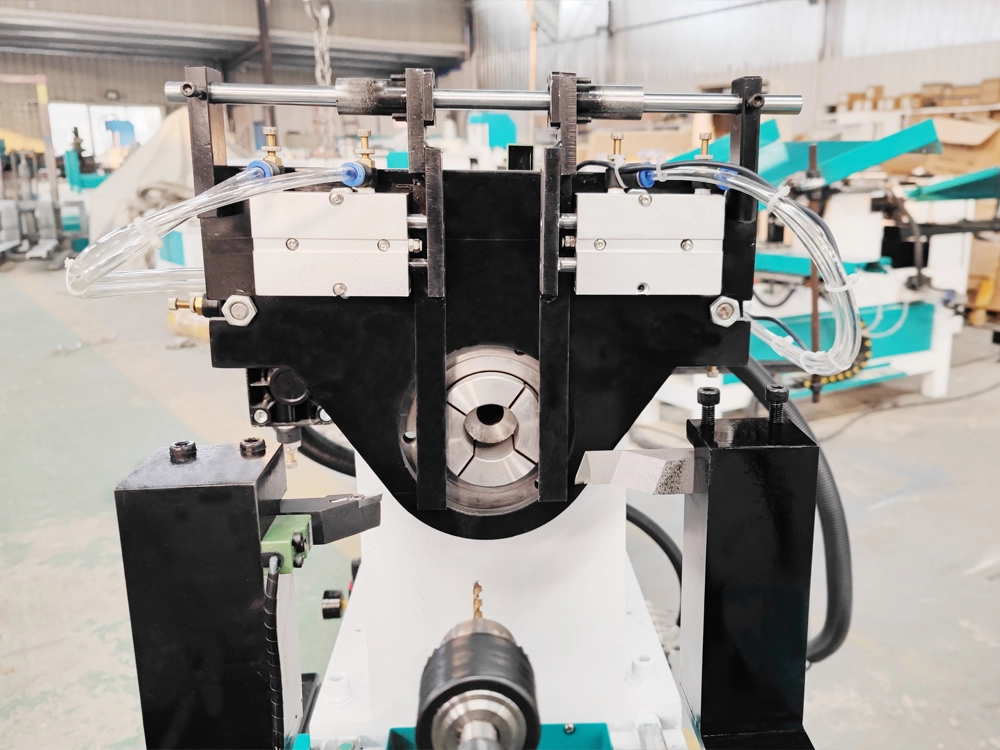 The pneumatic collet of mini CNC wood lathe