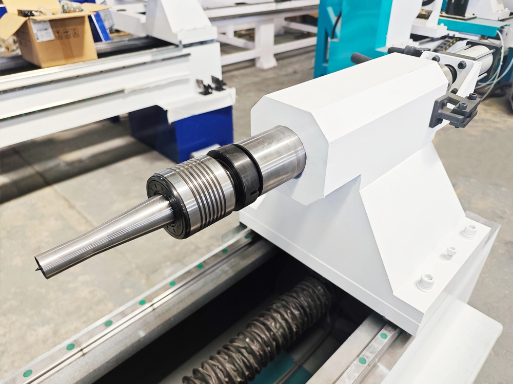 Tailstock of four-axis-linkage CNC wood lathe