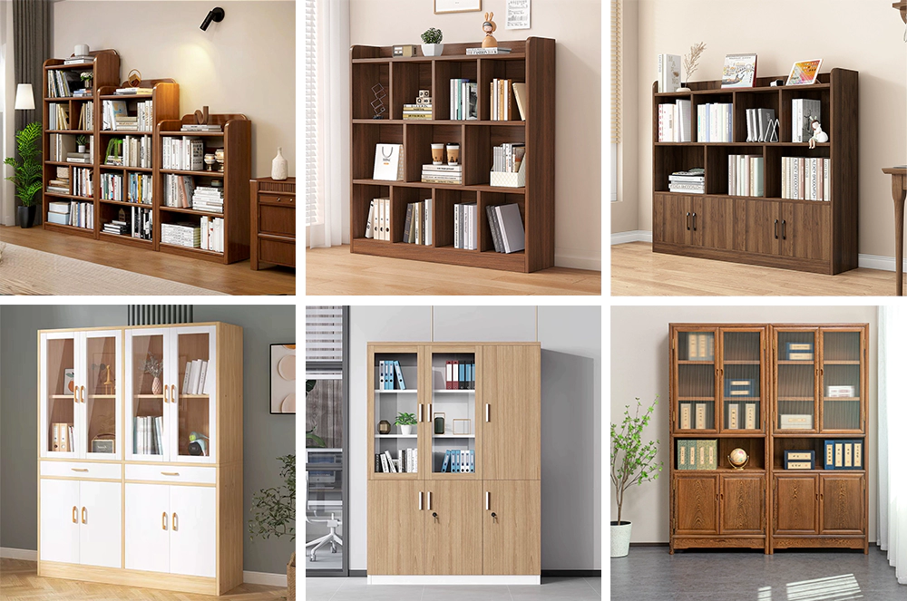 4*8 CNC router with four switchable spindle can process bookcases and filing cabinets