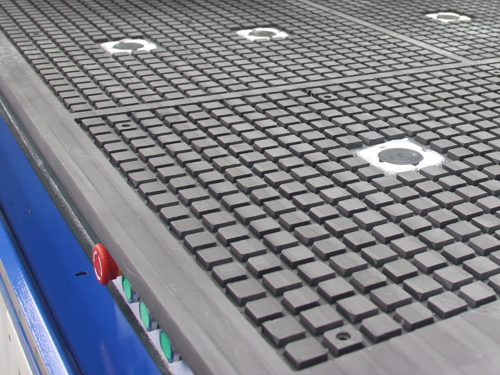 Vacuum adsorption platform for CNC wood router