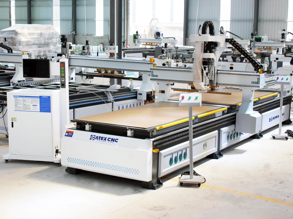 4x8ft double-workbench CNC router