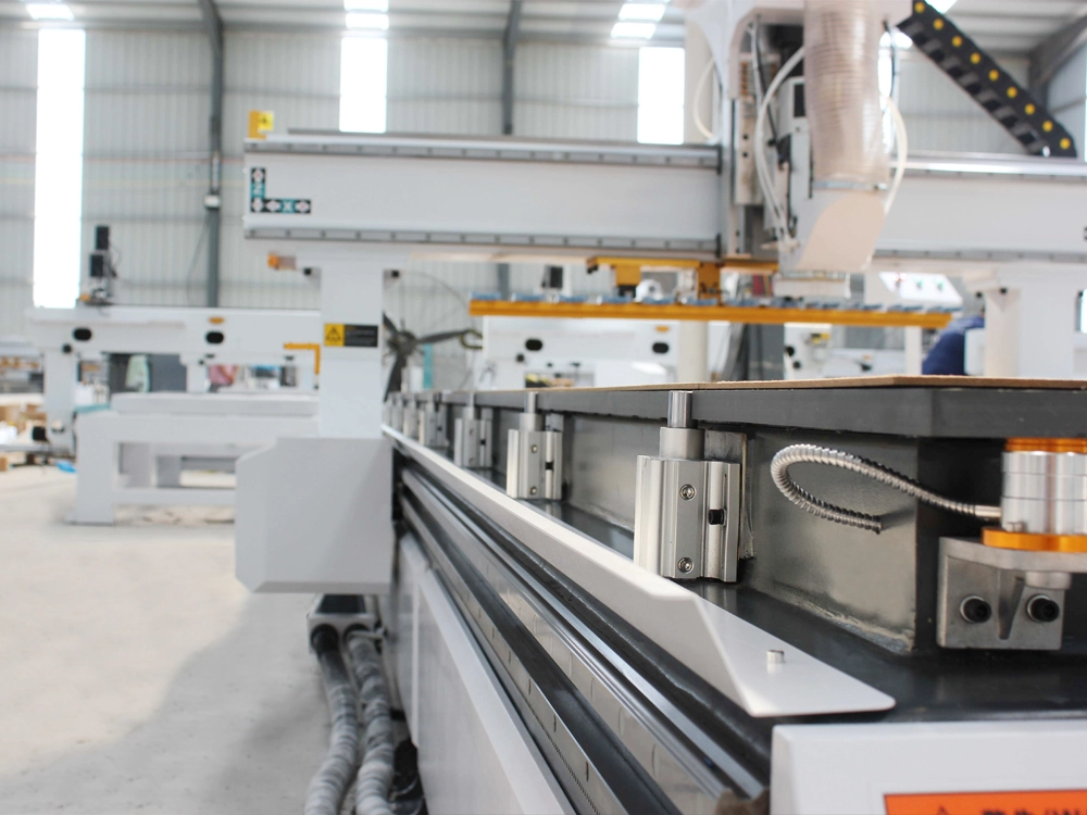 8+4 positioning cylinder for 4x8ft double-workbench CNC router