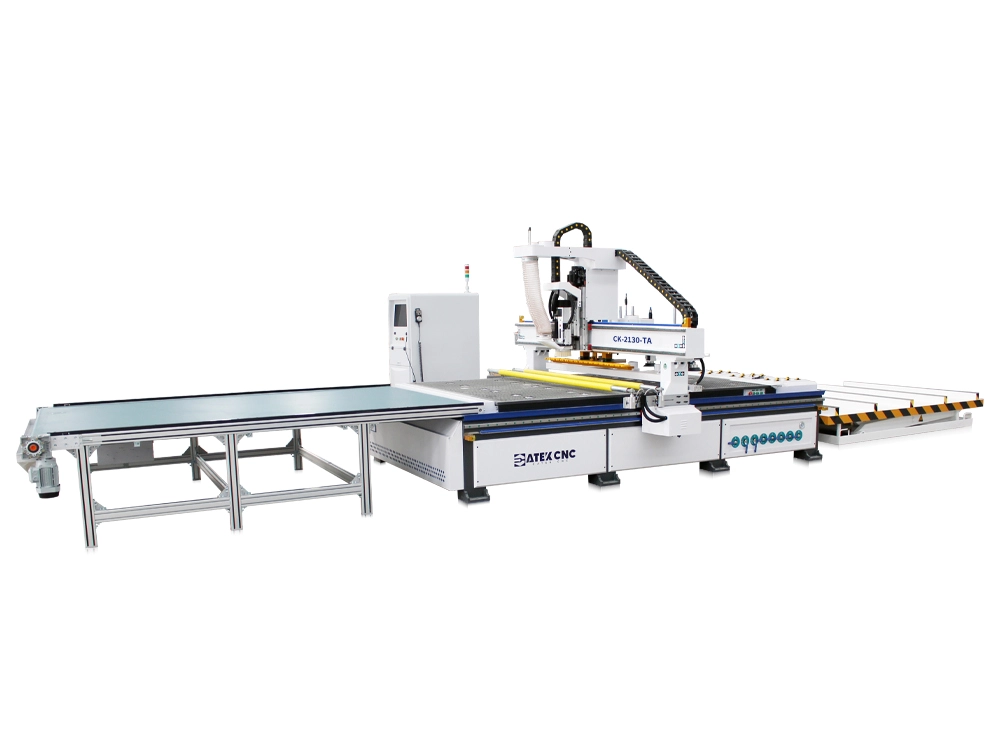 7x10ft ATC CNC router with automatic loading and unloading