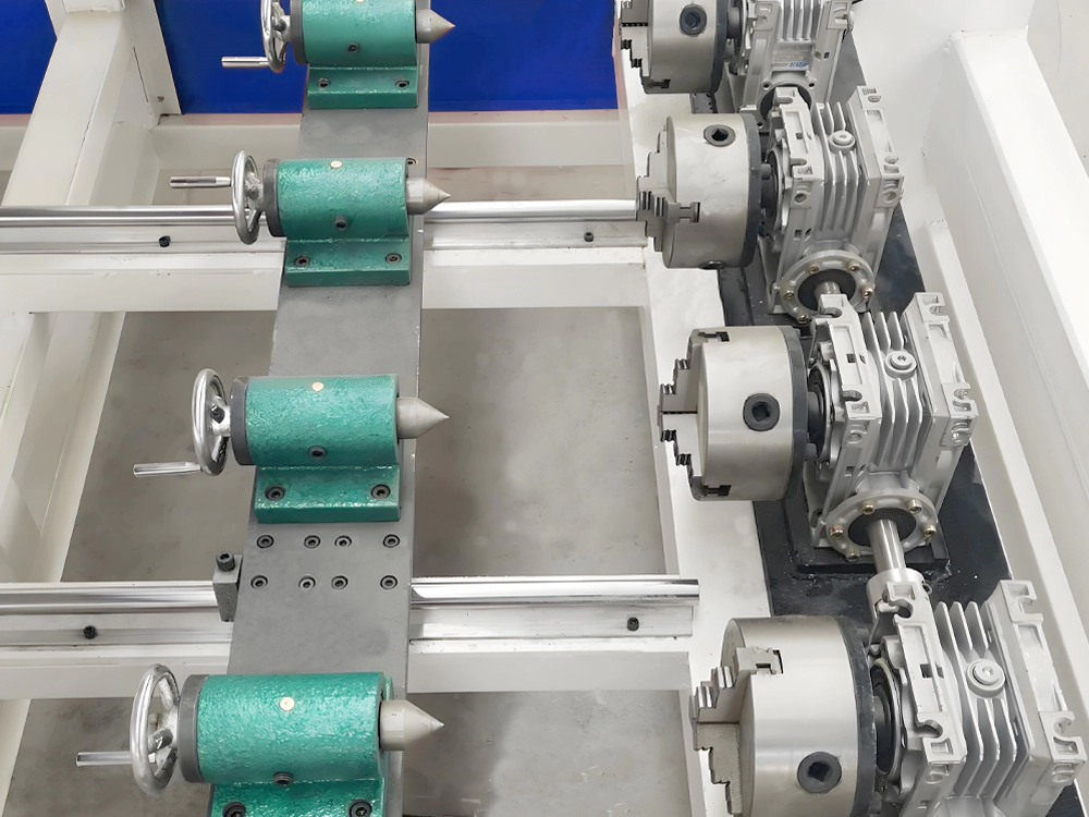 Chuck rotary axis of 3D wood sculpting machine