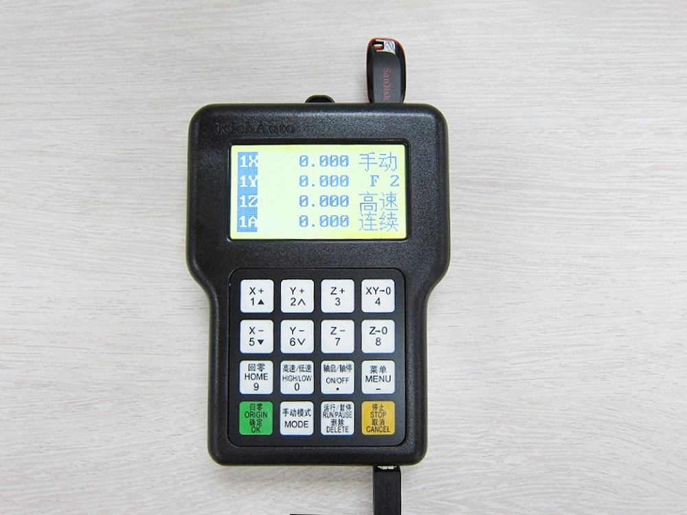 DSP handle for 3D wood sculpting machine