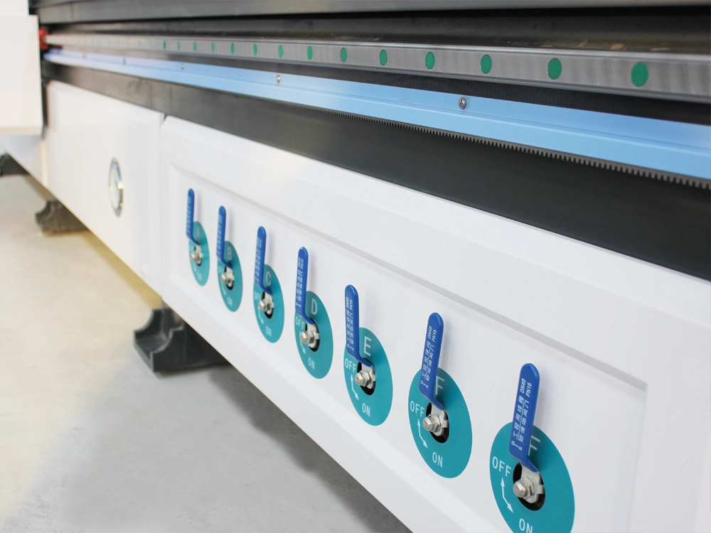 Vacuum adsorption zone control valve