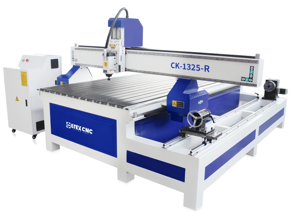 4x8 CNC router with rotary fourth axis