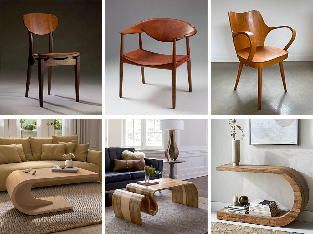 7'x10' tiltable spindle four-axis linear ATC CNC router can process all kinds of chair backs and tables with curved or arc surfaces