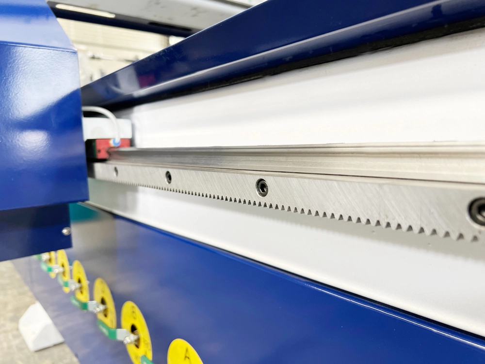 Rack/gear for 5x10ft CNC router with vacuum adsorption workbench