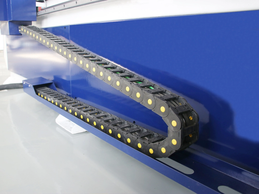 Drag chain for 5x10ft CNC router with vacuum adsorption workbench