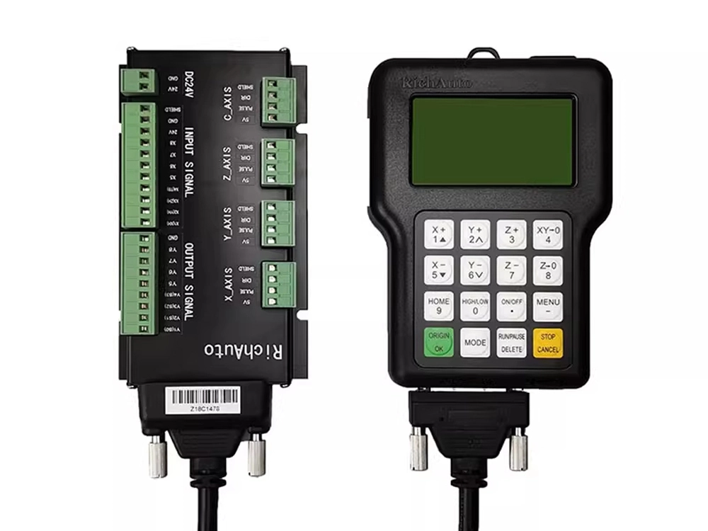RichAuto DSP controller for 5x10ft CNC router with vacuum adsorption workbench