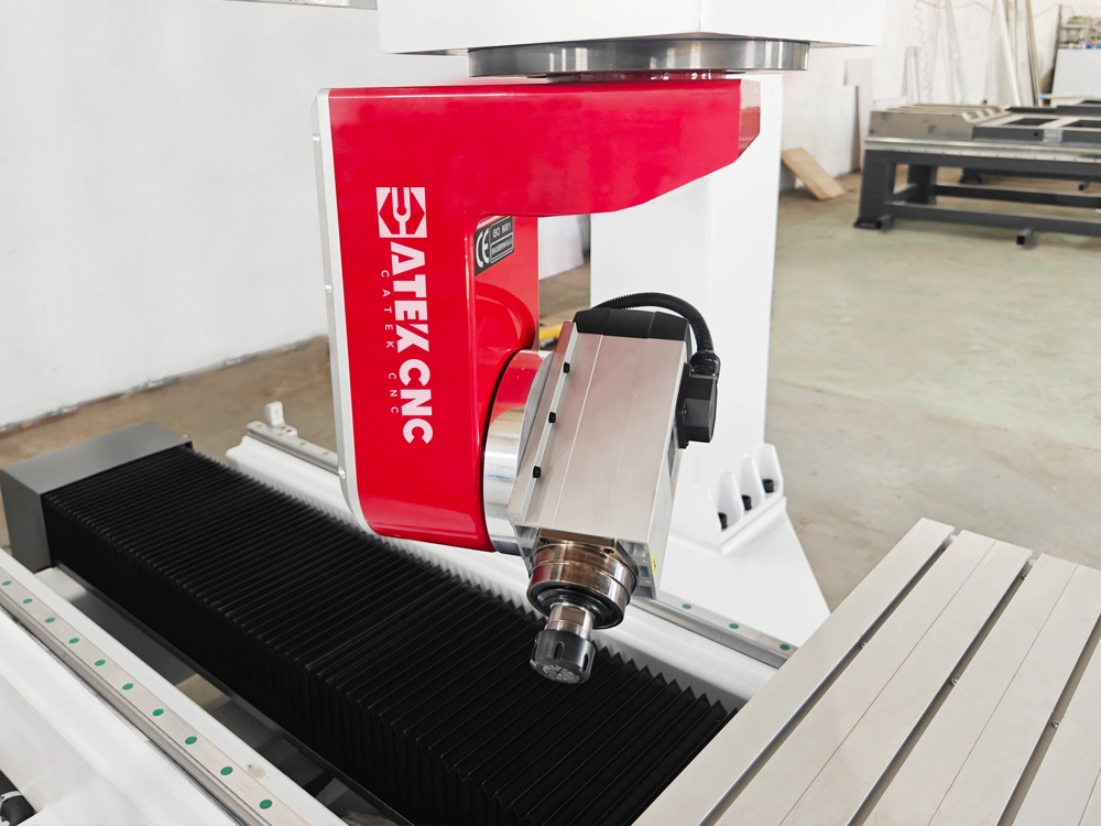 Five-axis machining head