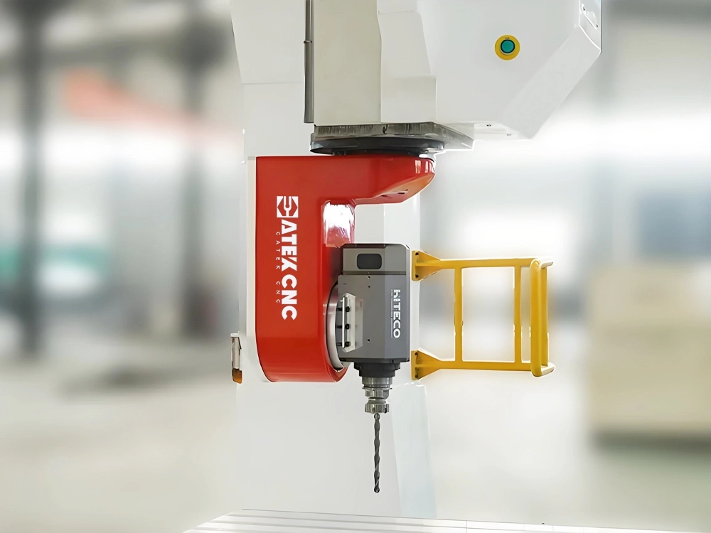 Optional Hiteco automatic tool change spindle