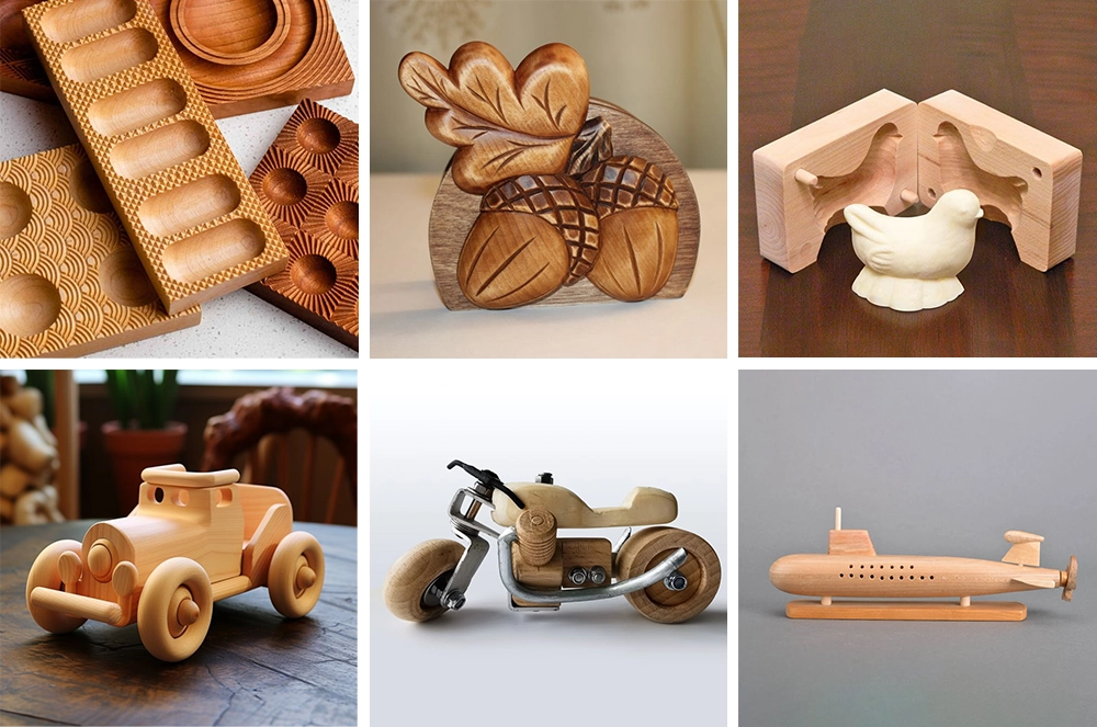 Five-axis model making machine CNC router can process various molds and models