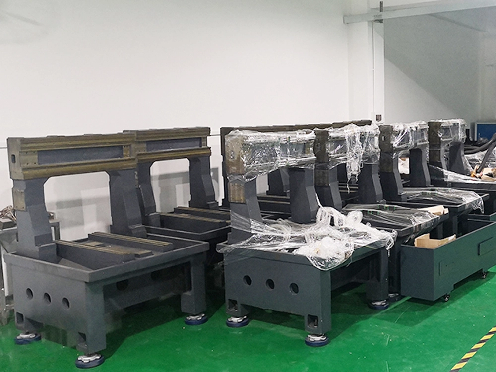 The frame of the machine to be produced