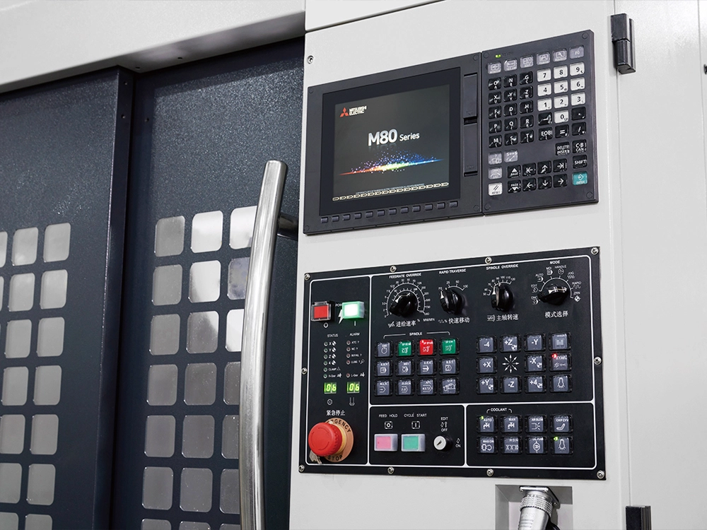Mitsubishi control system of multifunctional drilling and milling metal processing centers