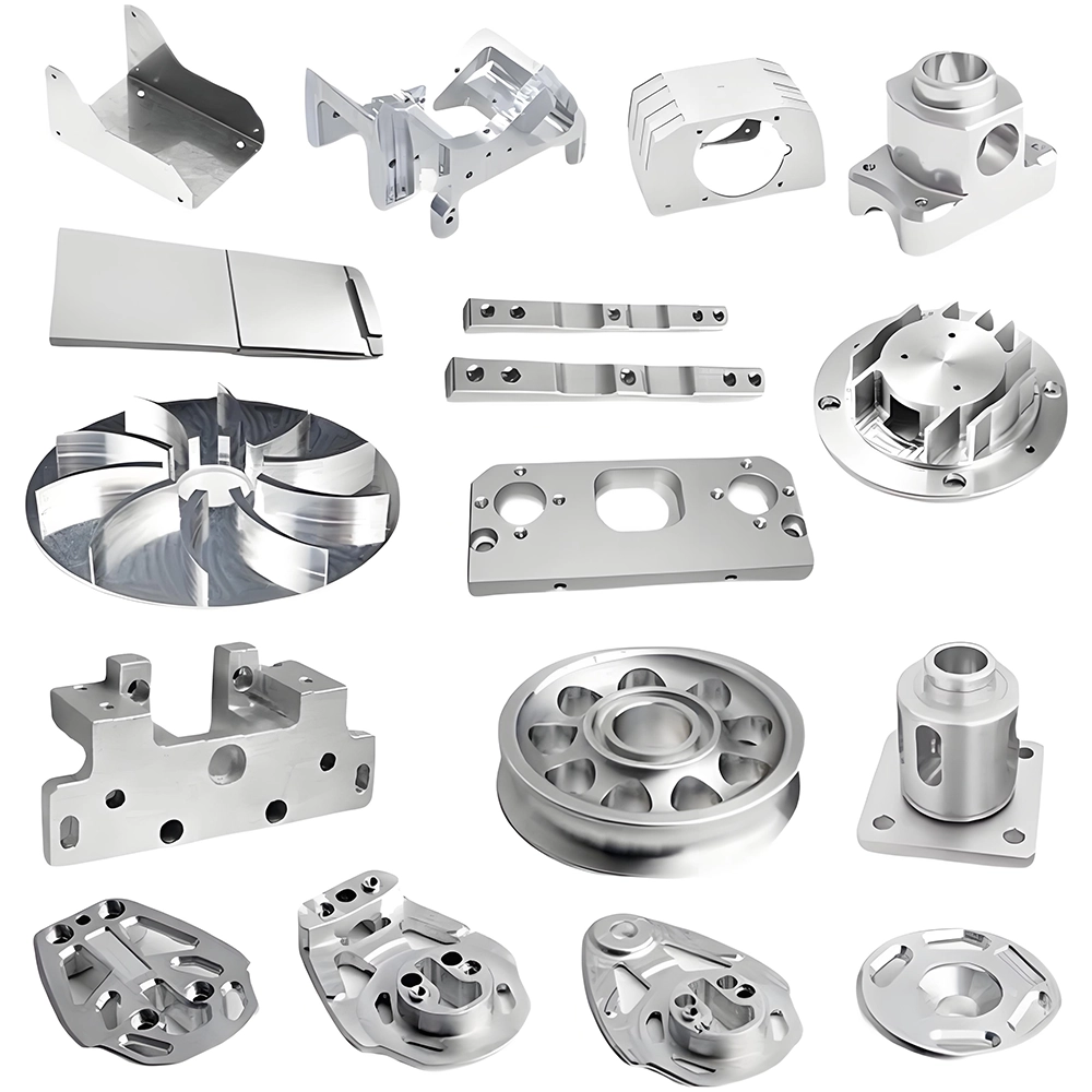 Multifunctional metal processing center can process various metal parts (complex workpieces require the addition of a rotary axis)