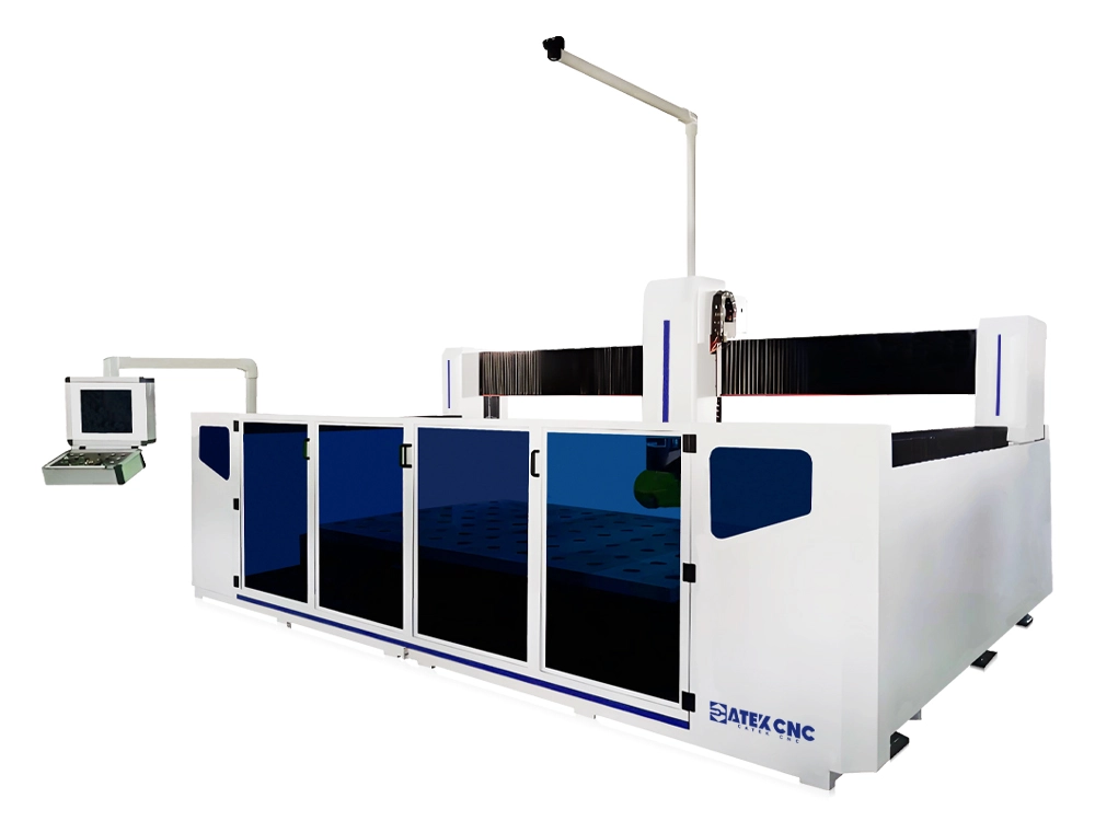 Five-axis CNC stone bridge saw