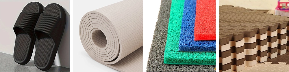 Pneumatic oscillating knife can cut rubber slippers, yoga mats, wire loop mats, foam interlocking mats, etc.