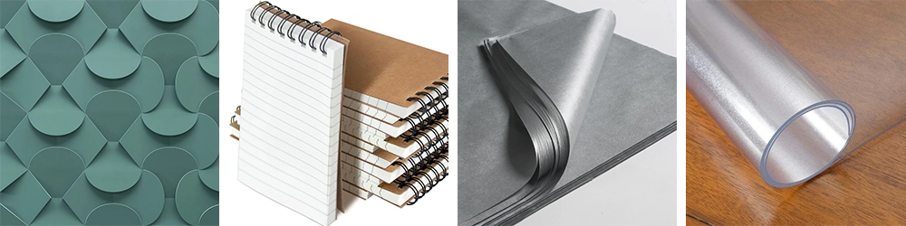 Drag knife can cut paper, aluminum foil, soft PVC mats, etc.