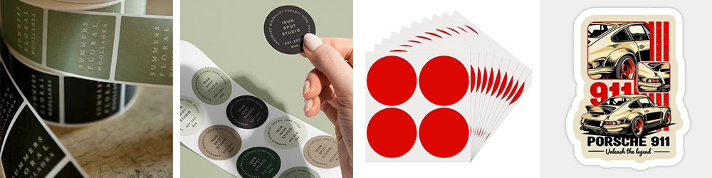 Kiss-cut knife can cut various stickers.