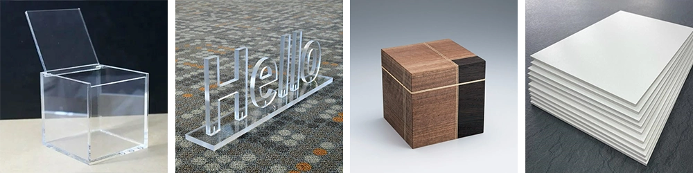 Milling cutter can cut acrylic, wood, PVC and other hard materials.