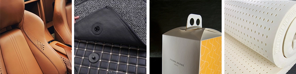 Punching tool can punch car seat ventilation holes, floor mat screw holes, packaging bag handles, latex mattress holes, etc.