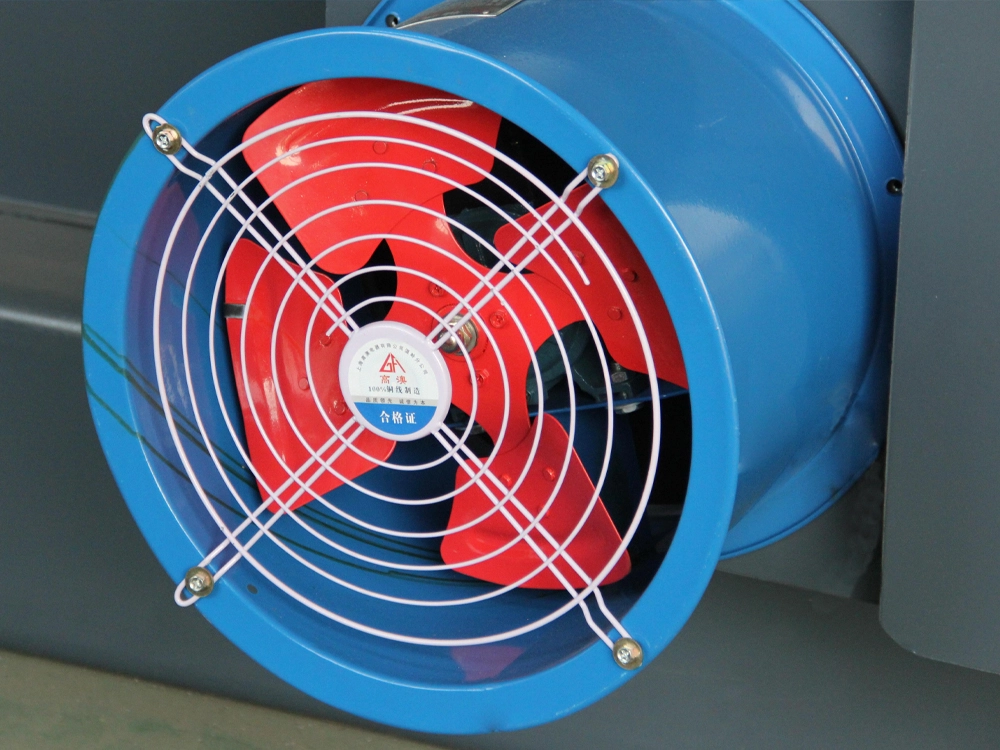 Exhaust fan of CNC plasma cutter