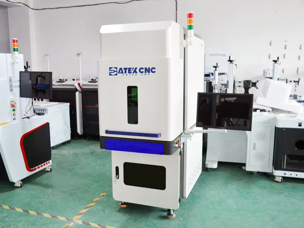 Enclosed cabinet-type fiber laser marking machine