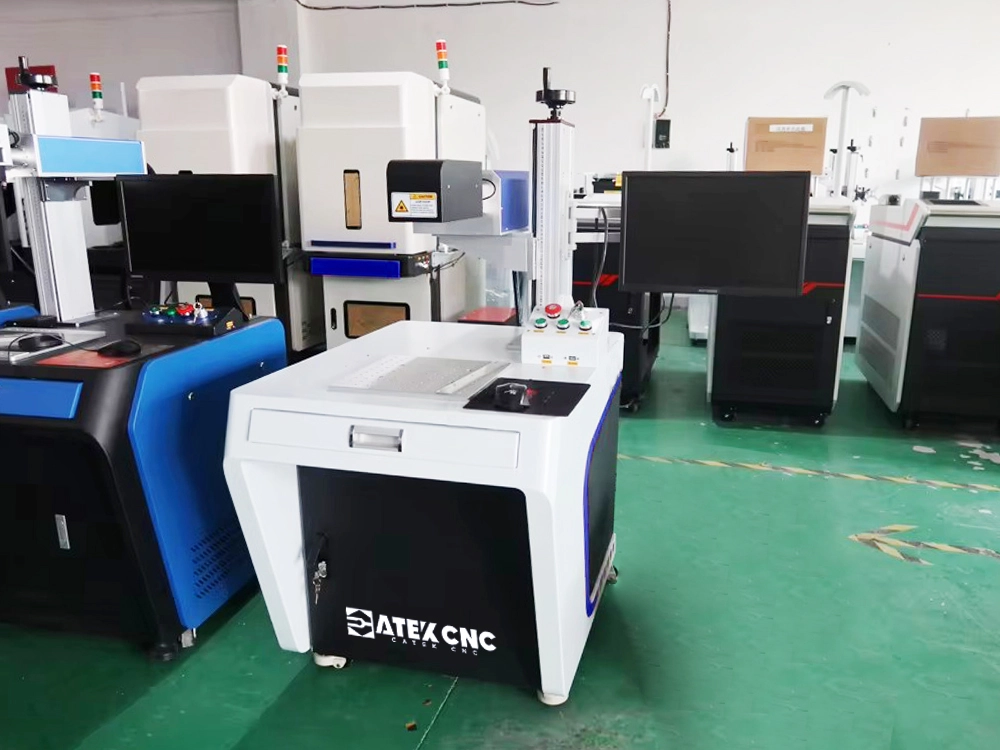 Cabinet-type fiber laser 3D marking machine for large-format