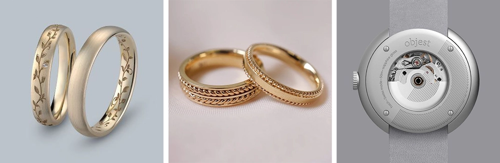 The UV laser marking machine can mark bracelets, rings, watches, etc. The UV laser marking machine can mark bracelets, rings, watches, etc.